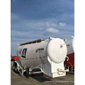 Semi-reboque tanque de cimento a granel de 42 cbm